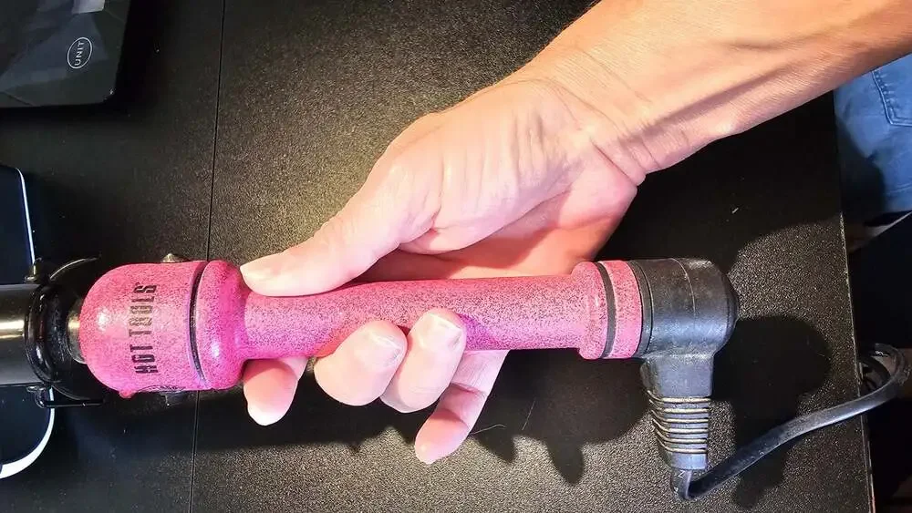 Hot Tools Pink Professional Tapered Curling Wand